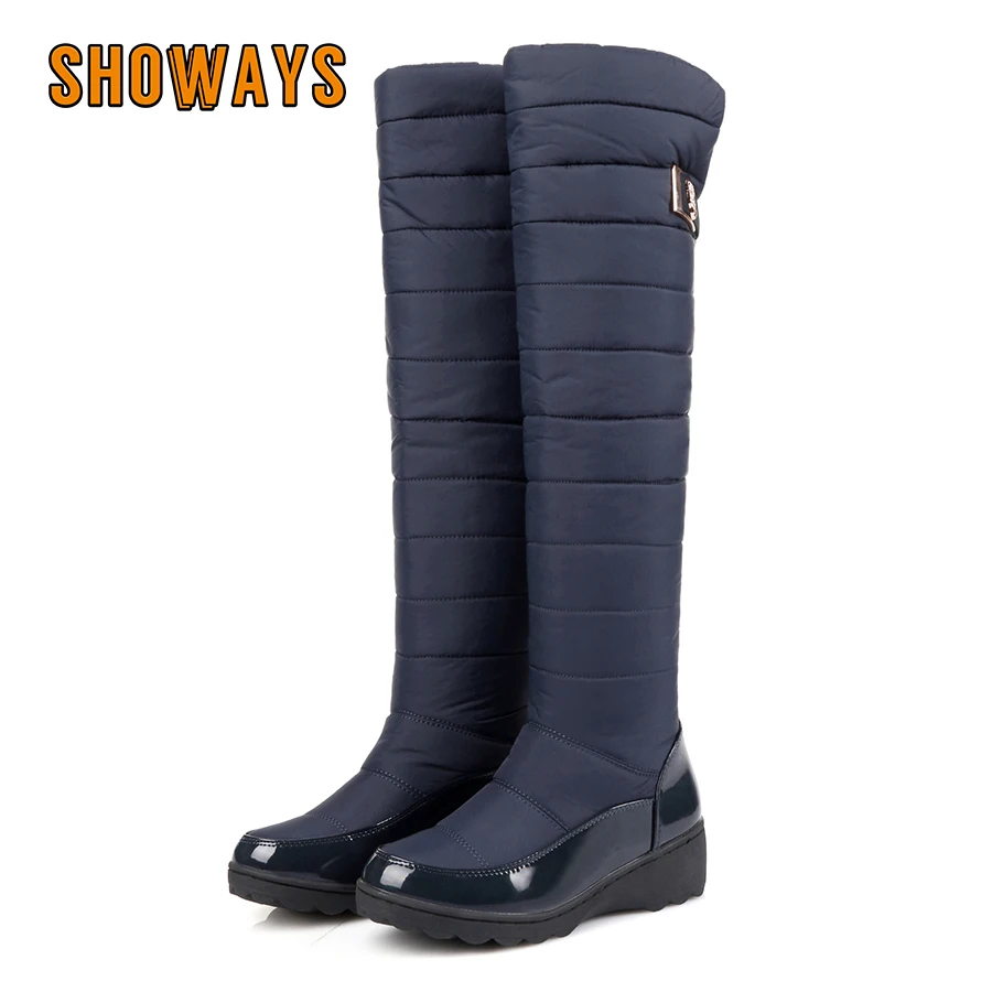 Women'S Fashion Rain Boots - Fashion Winter Women Thigh High Snow