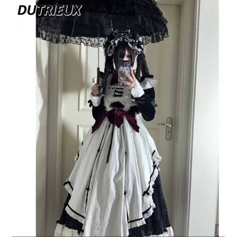 Sleeveless Jumpsuit - A;3\v,7'd/2026 Halloween Cos Sweet Bow Sleeveless