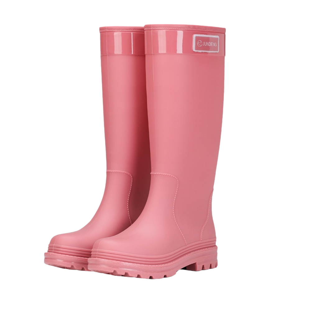 Women'S Fashion Rain Boots - Fashion PVC High Tube Rain Boots
