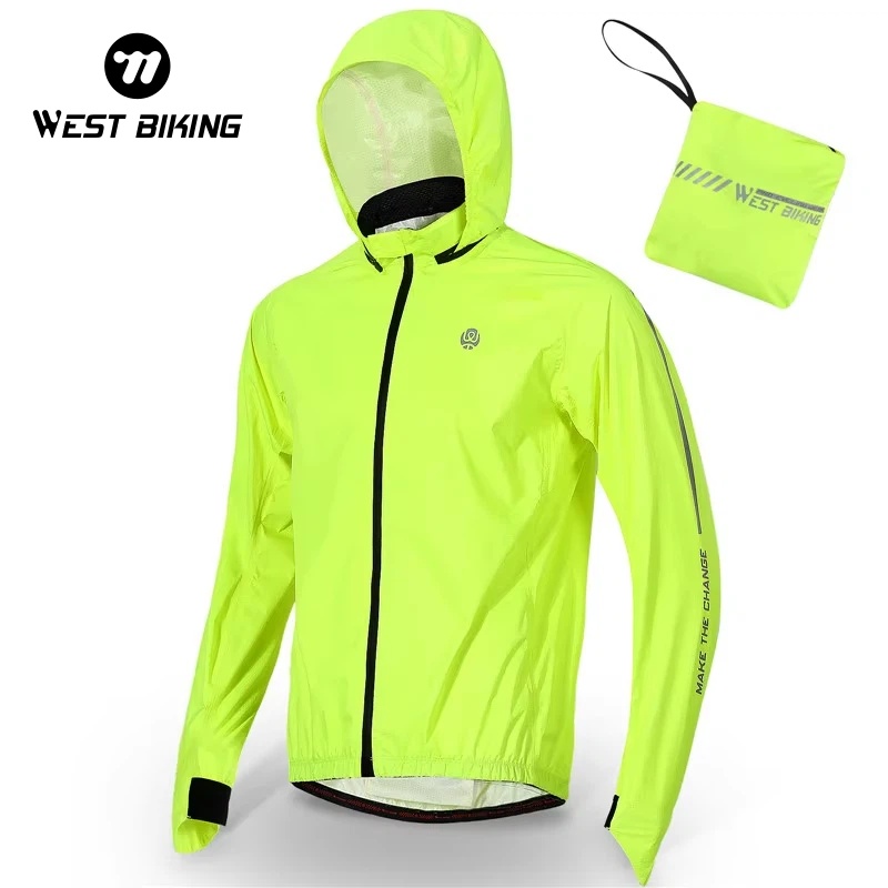 Women'S Fashion Rain Jacket - WEST BIKING Cycling Jacket Men Women