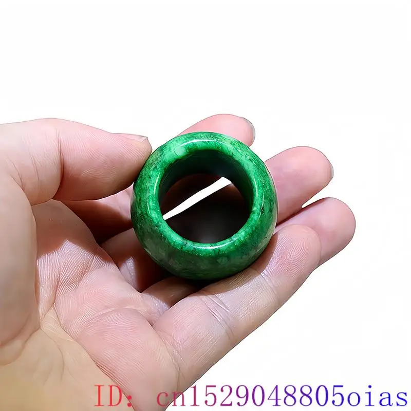 22mm Green Real Jade Rings for - Women Fashion Jewellery 评论和价格