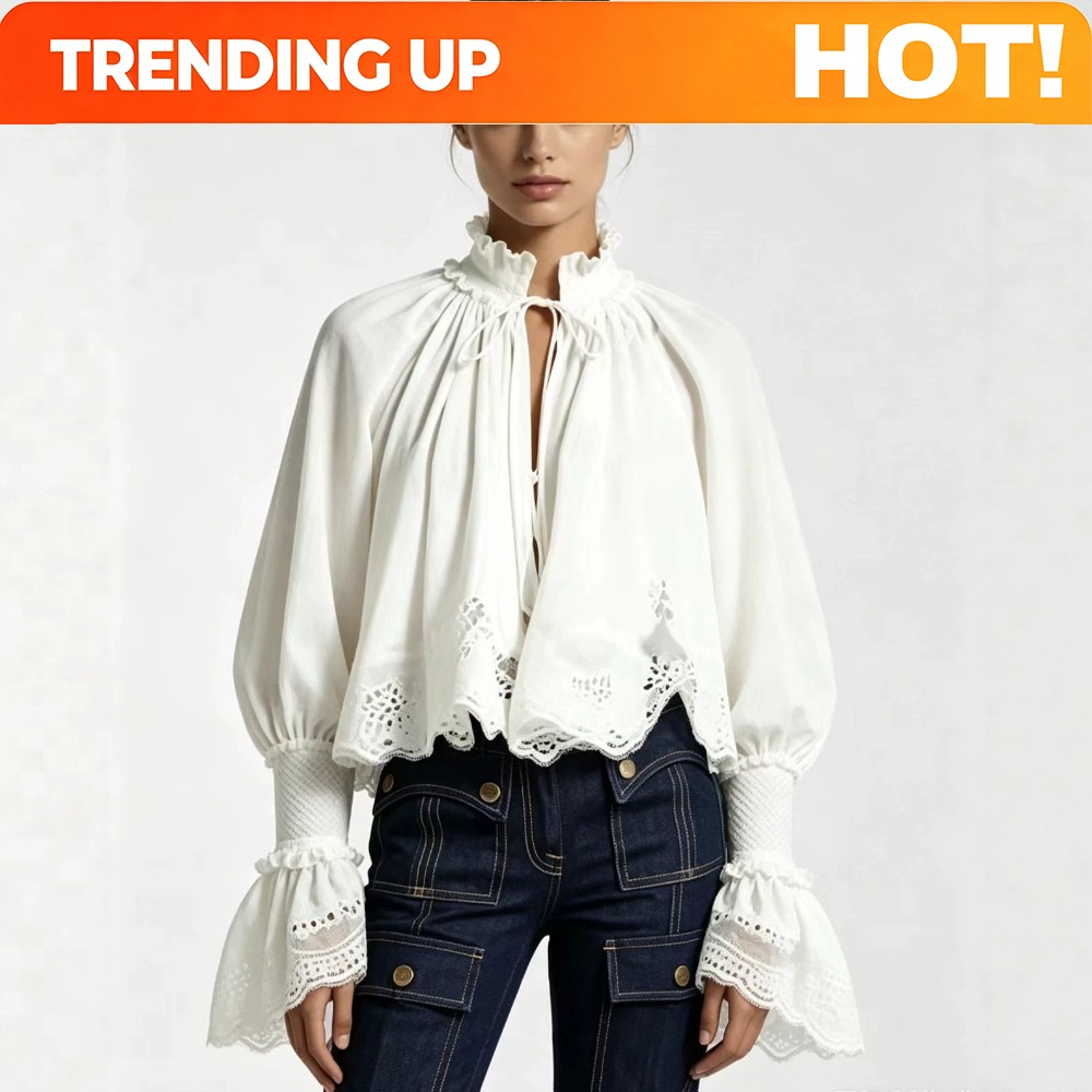 Customization Women's Vintage  - Puff Sleeve Blouse 评论和价格