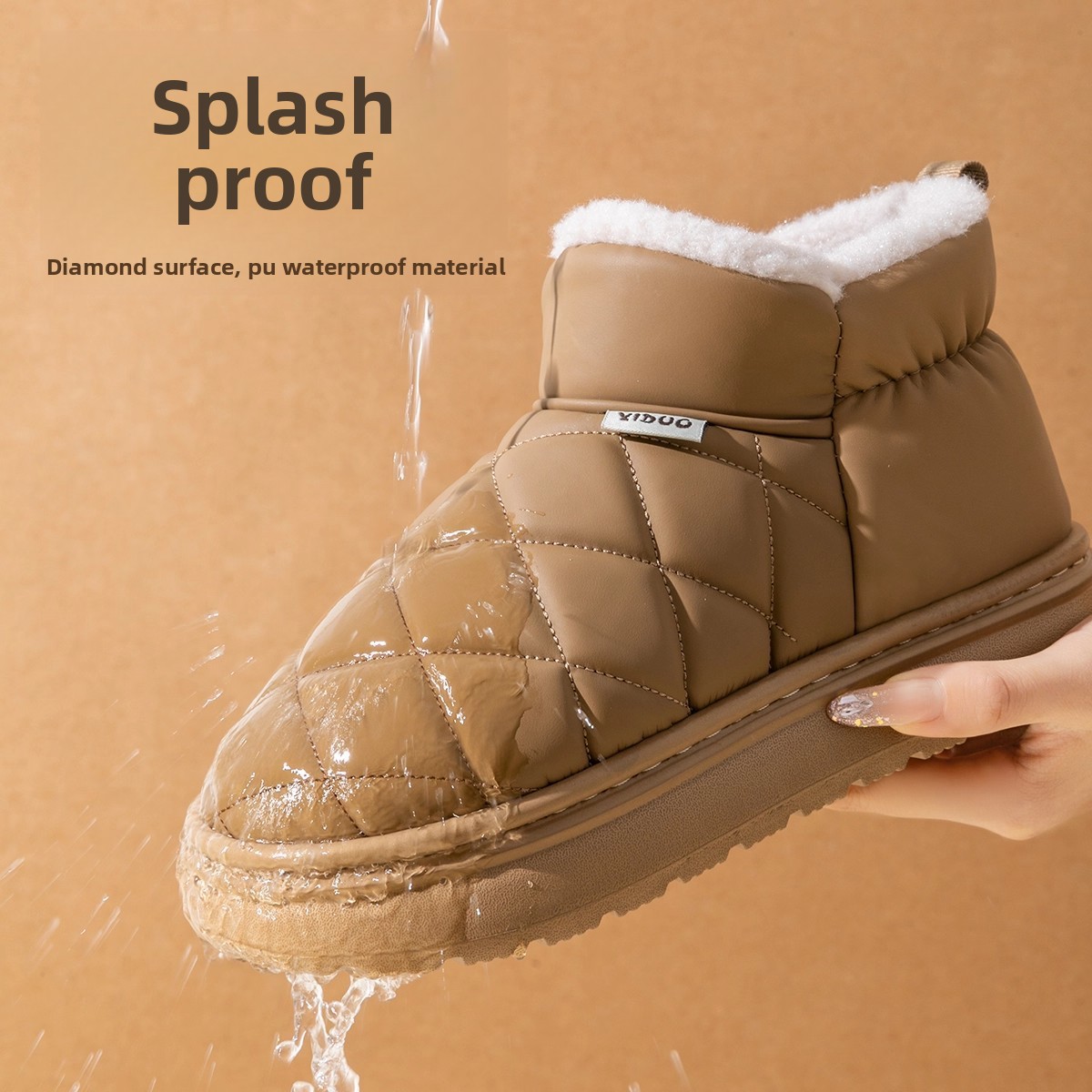 Women Winter Waterproof Snow B - Women'S Fashion Rain Boots 评论和价格