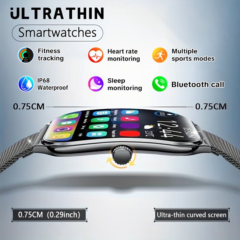 New Ultra Thin Smart Watch AMO - Women'S Day Fashion Show 评论和价格