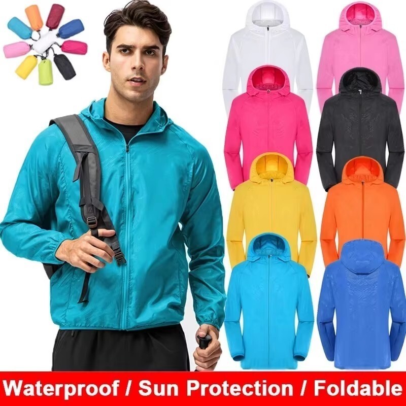 Men Women Waterproof Jacket Wi - Women'S Fashion Rain Jacket 评论和价格
