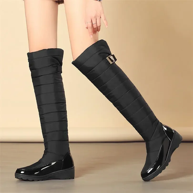 Fashion Winter Women Thigh Hig - Women'S Fashion Rain Boots 评论和价格