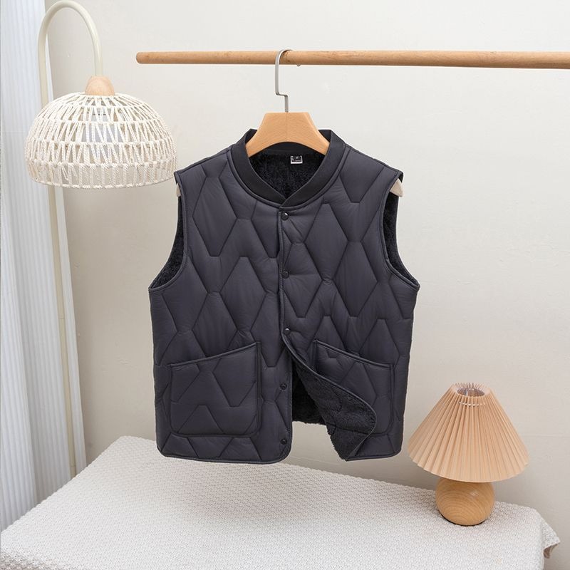 Men Women Quilted Padded Vest  - Women'S Fashion Gilet 评论和价格
