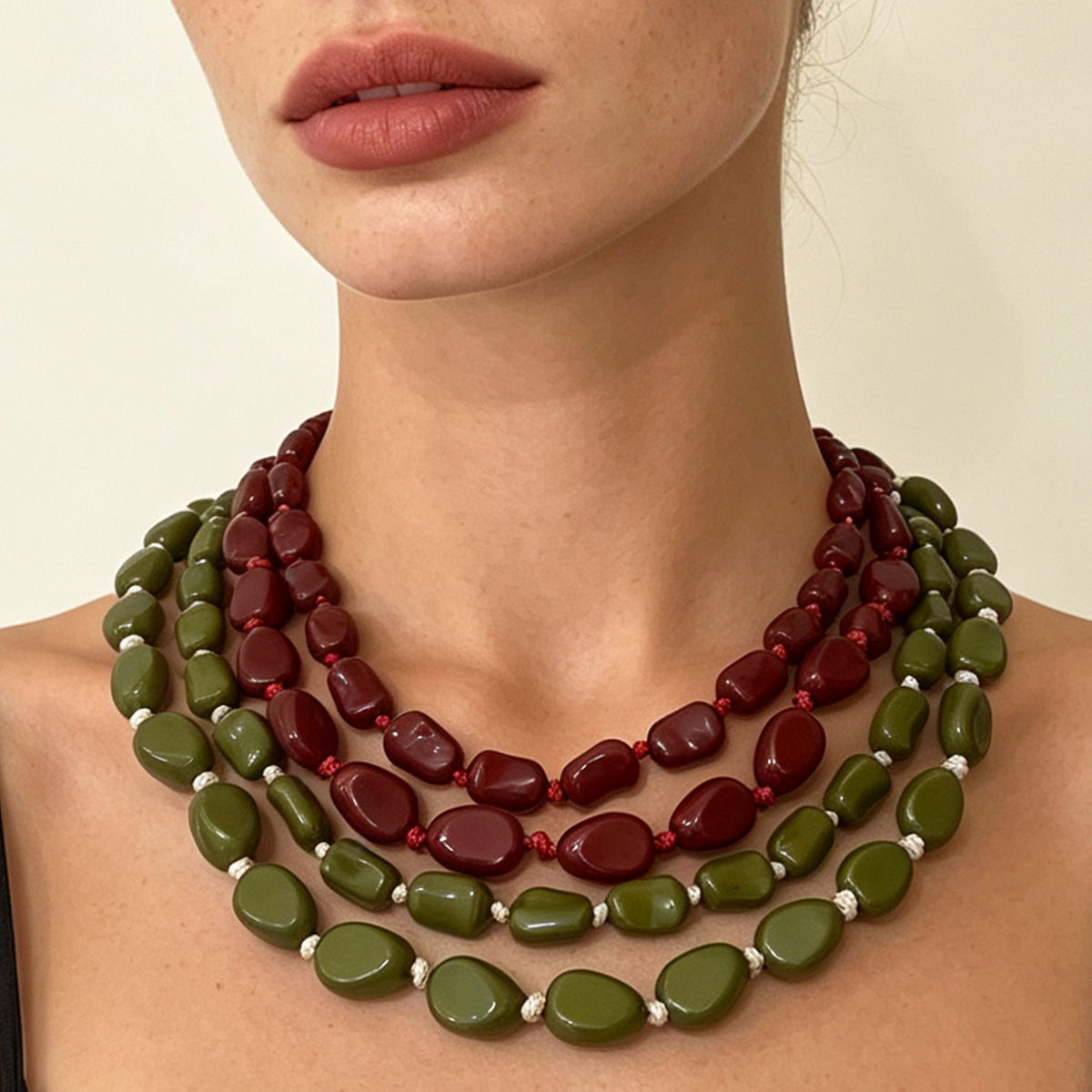 Trendy Retro Irregular Geometr - Women'S Fashion Ww2 评论和价格