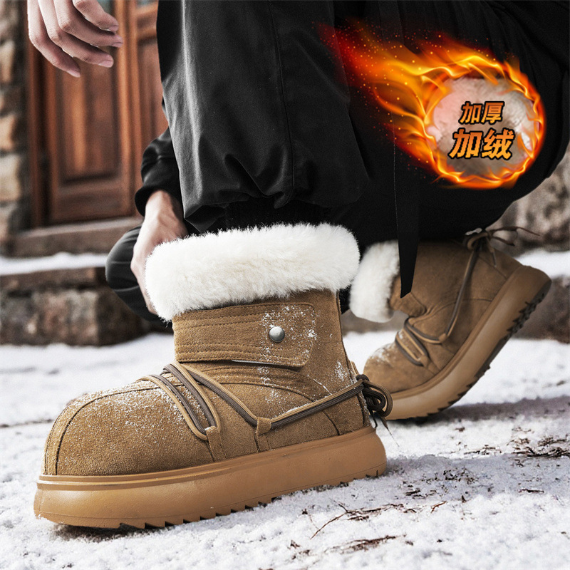 2025 New Winter Men Snow Boots - Women'S Fashion Trends 2025 评论和价格