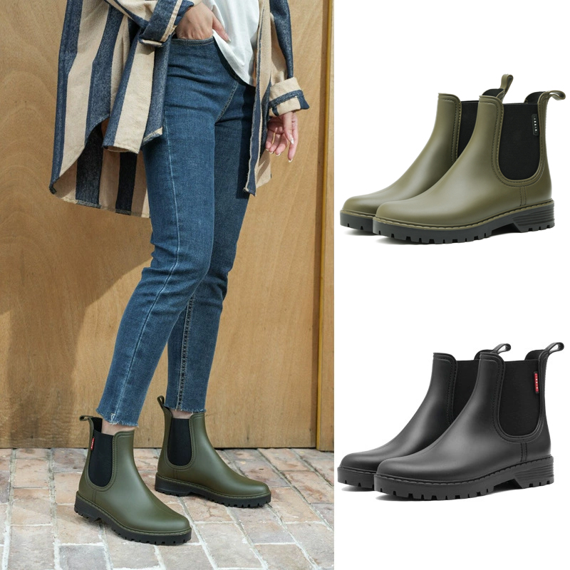 Fashionable Women's Short Non- - Women'S Fashion Rain Boots 评论和价格