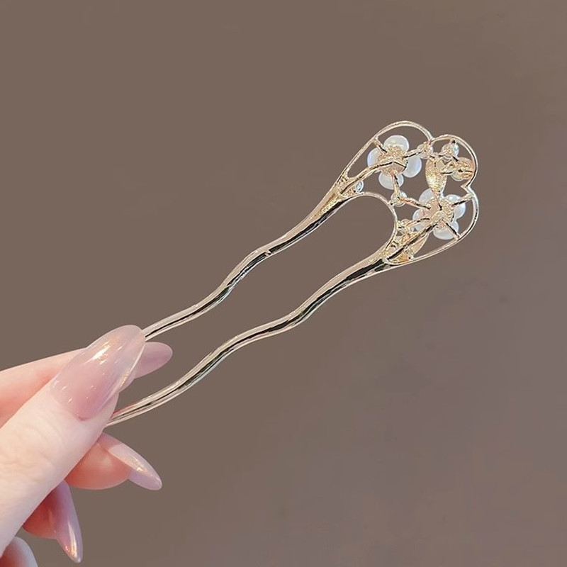 U Shaped Hair Stick Light Luxu - Women Fashion Hub 评论和价格