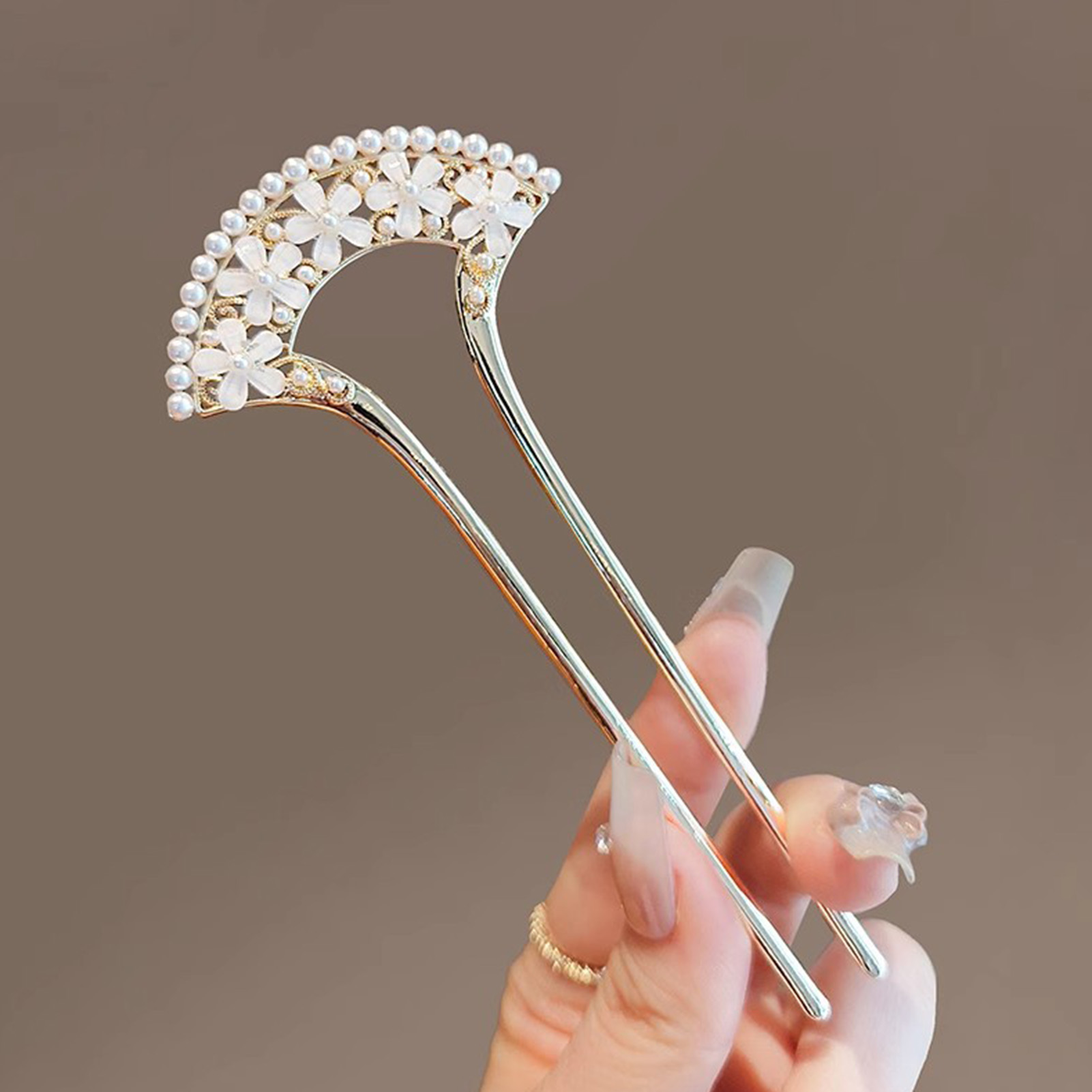 U Shaped Hair Stick Light Luxu - Women Fashion Hub 评论和价格