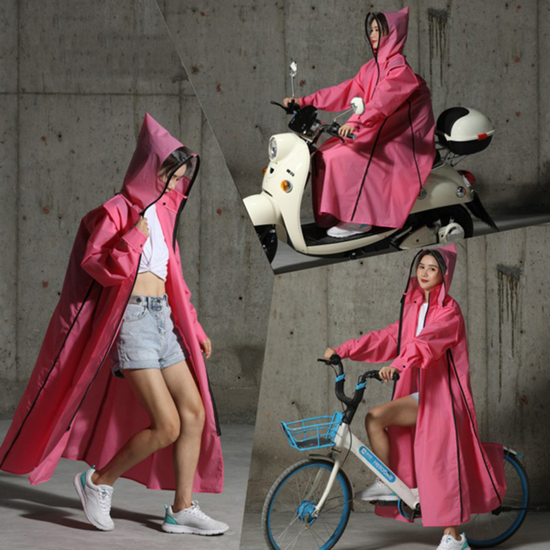 Hooded Rain Poncho Waterproof  - Women'S Fashion Rain Jacket 评论和价格