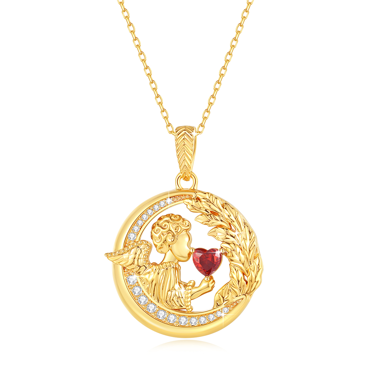 Handmade Angel Pendant Necklac - Women'S Day Fashion Show 评论和价格