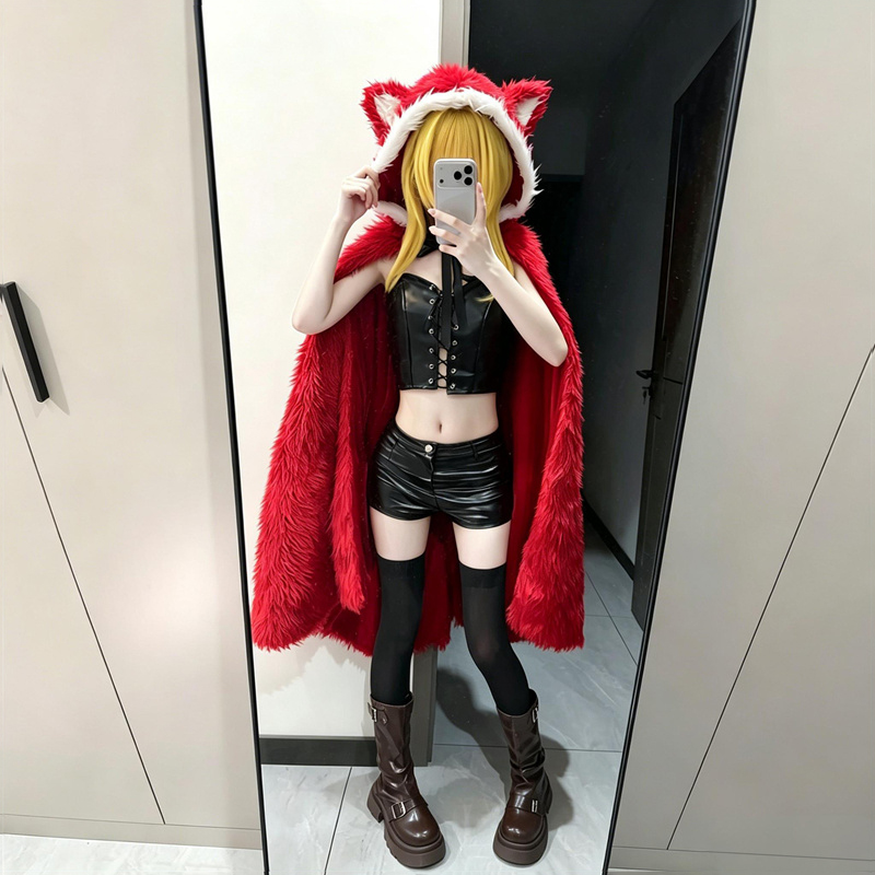 Game Black Souls Cosplay Cloak - Corset Top Boned 评论和价格