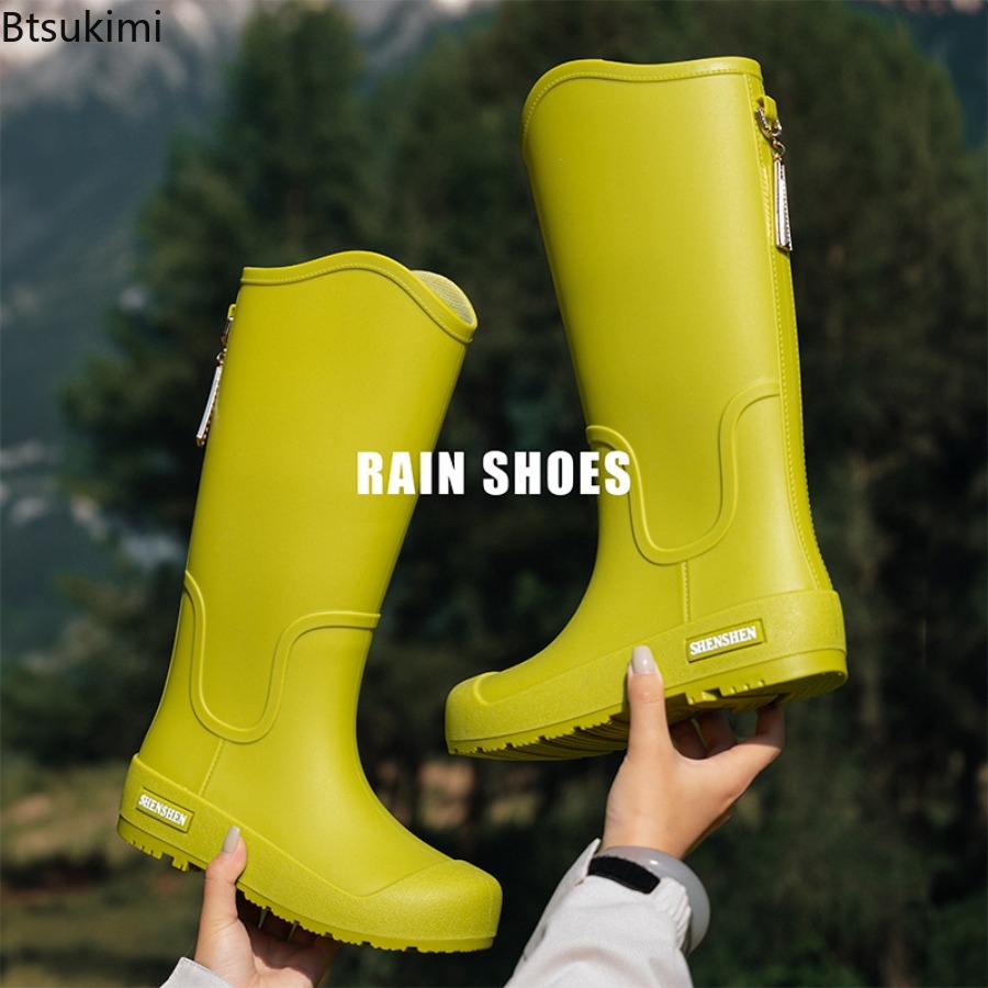 New Women's Rain Shoes Waterpr - Women'S Fashion Rain Boots 评论和价格