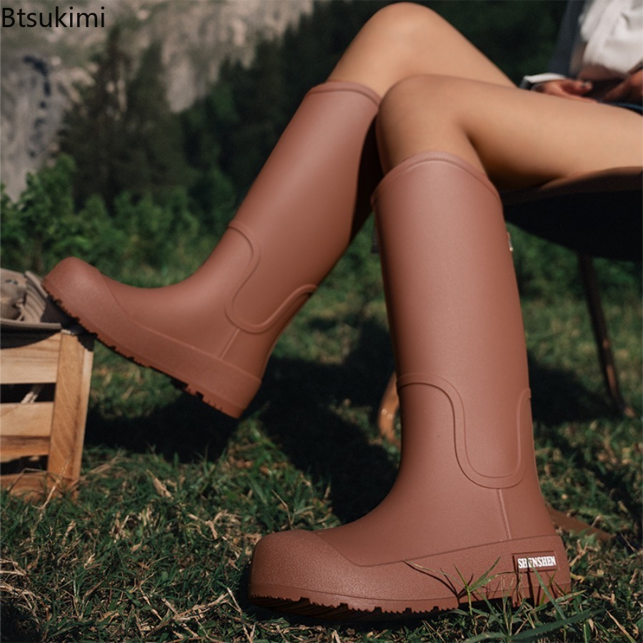 New Women's Rain Shoes Waterpr - Women'S Fashion Rain Boots 评论和价格