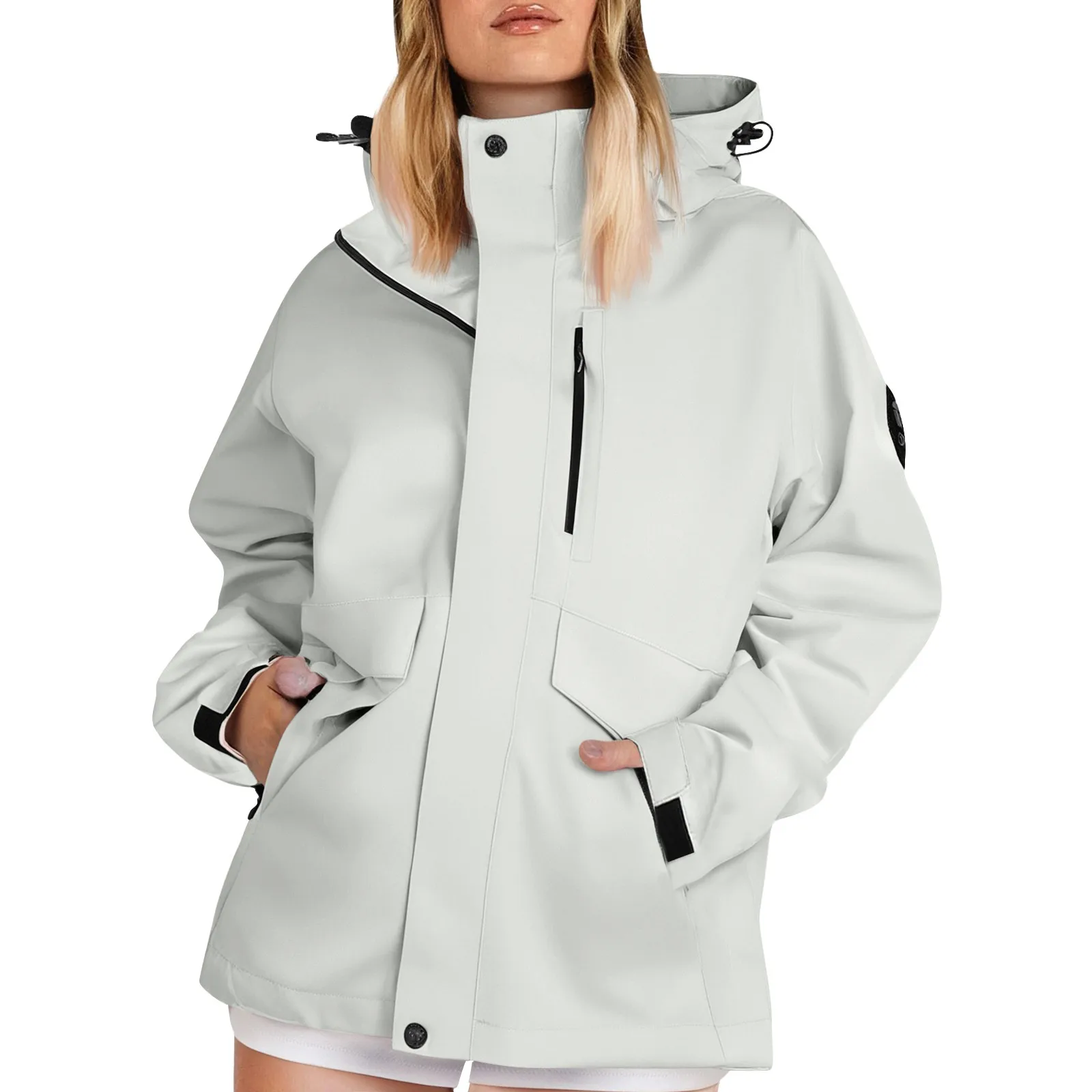 Autumn Women's Lightweight Hik - Women'S Fashion Rain Jacket 评论和价格