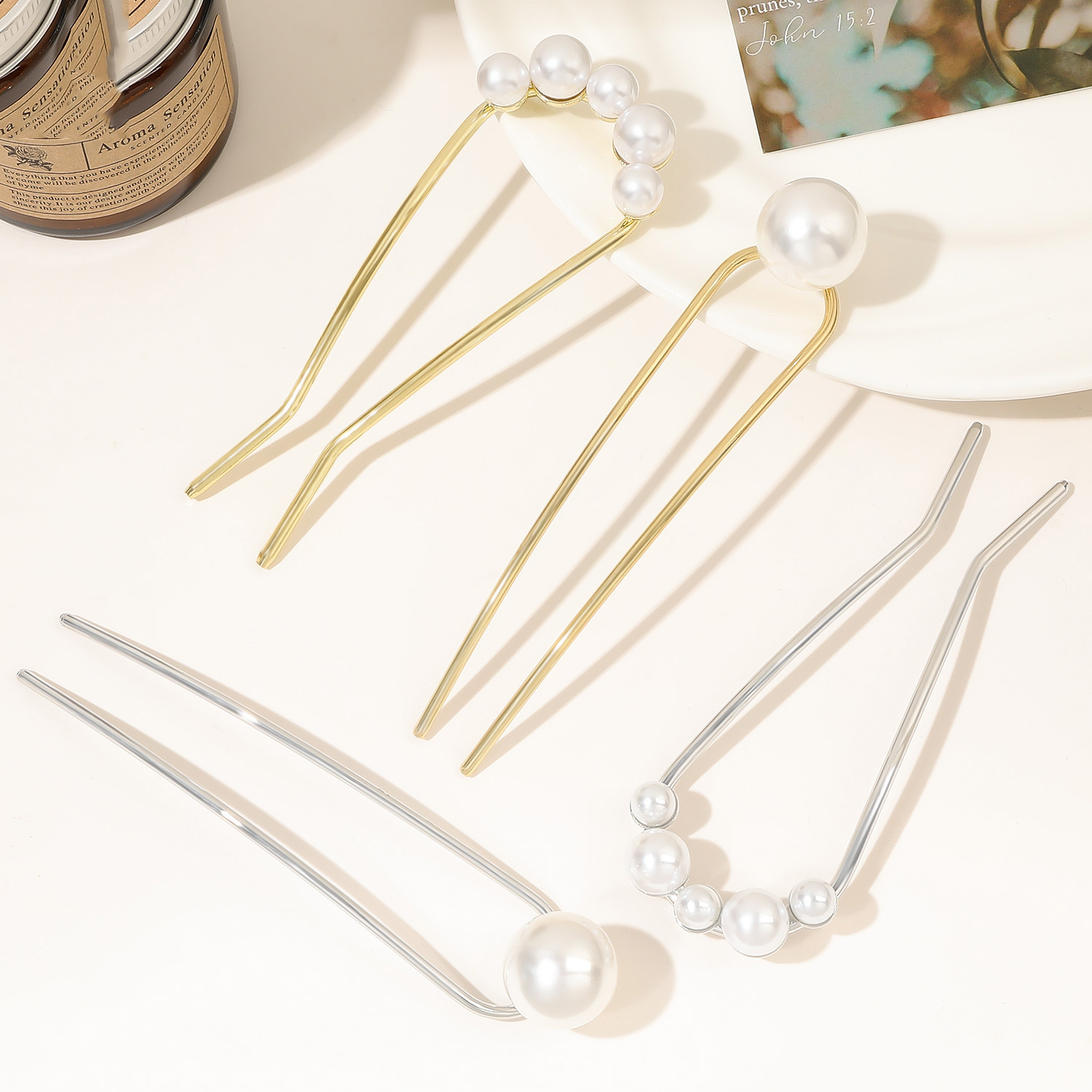 New Metal Vintage U Shape Hair - Women Fashion Hub 评论和价格