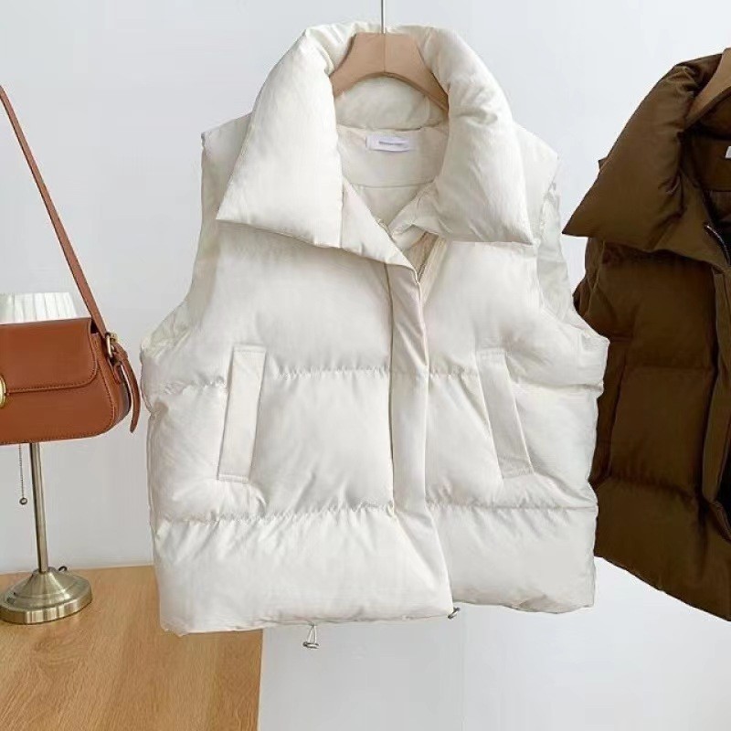 Women's Sleeveless Puffer Vest - Women'S Fashion Gilet 评论和价格