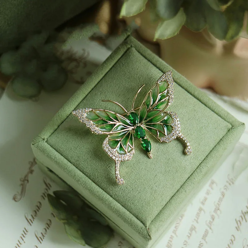 1Pc Exquisite Butterfly Brooch - Women'S Fashion Trends 2026 Spring Summer 评论和价格