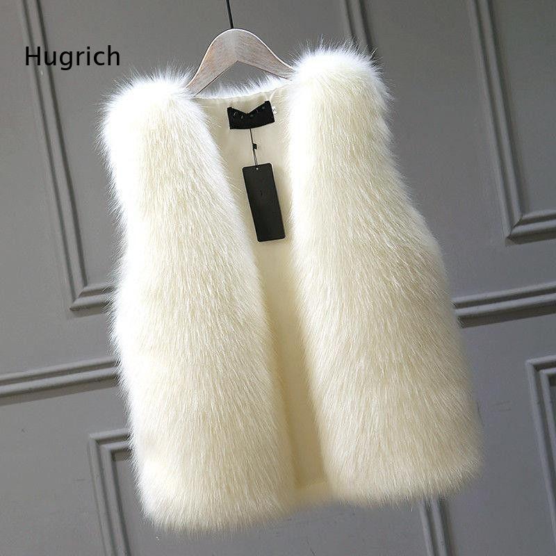 Women's Faux Fur Vest Sleevele - Women'S Fashion Gilet 评论和价格