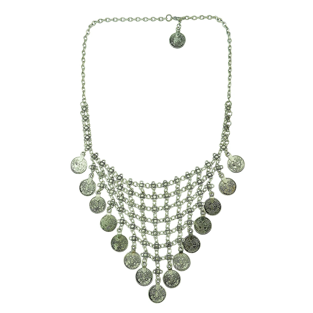 Multi-style Vintage Coin Choke - Women Fashion Pakistan 评论和价格