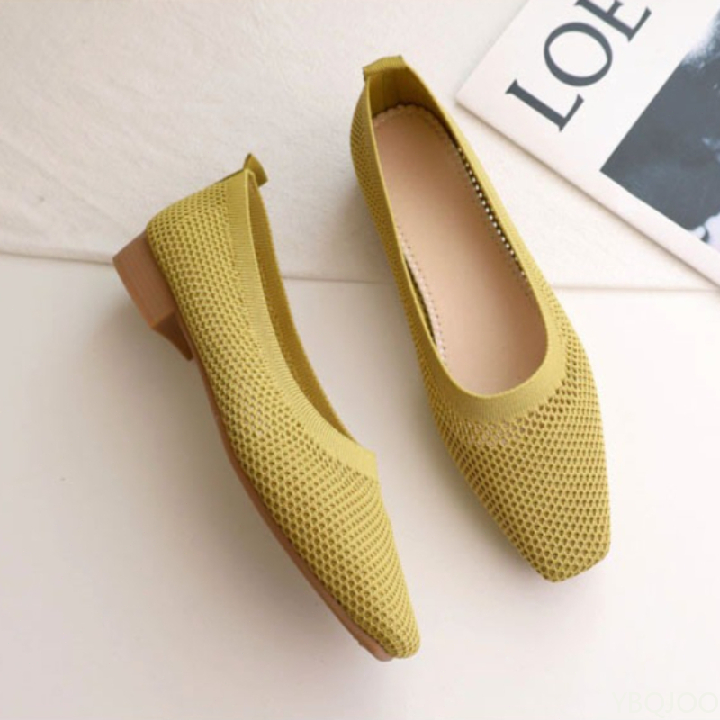 Square toe low heel soft soled - Women'S Fashion Spring 2025 评论和价格