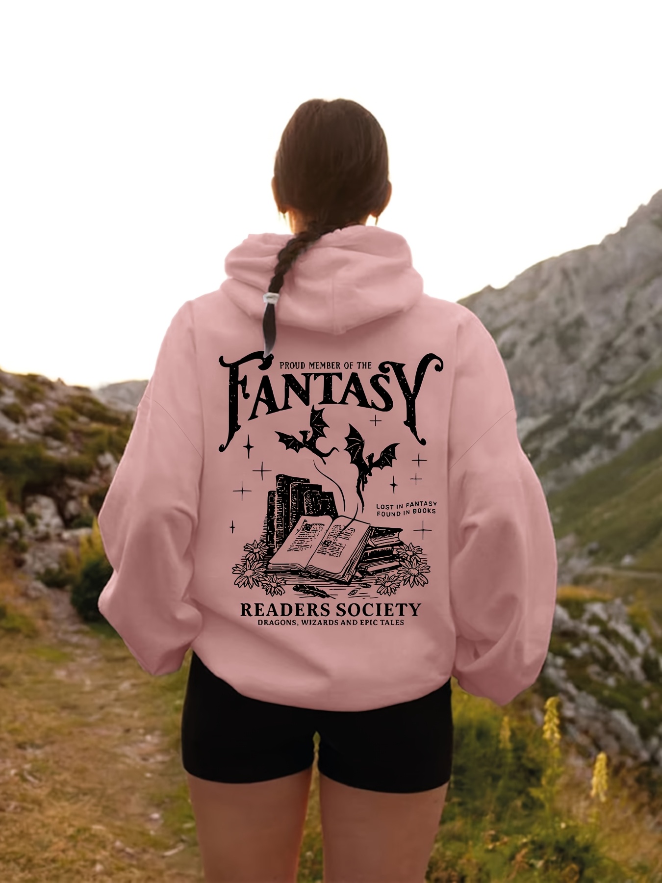 Women Fantasy Readers' Club Ho - Hoodie Women Oversized 评论和价格