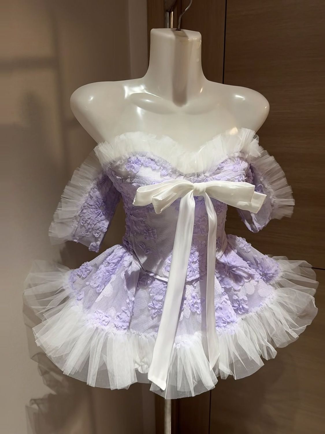 Japanese Sweet Kawaii Lolita L - Puff Sleeve Blouse 评论和价格