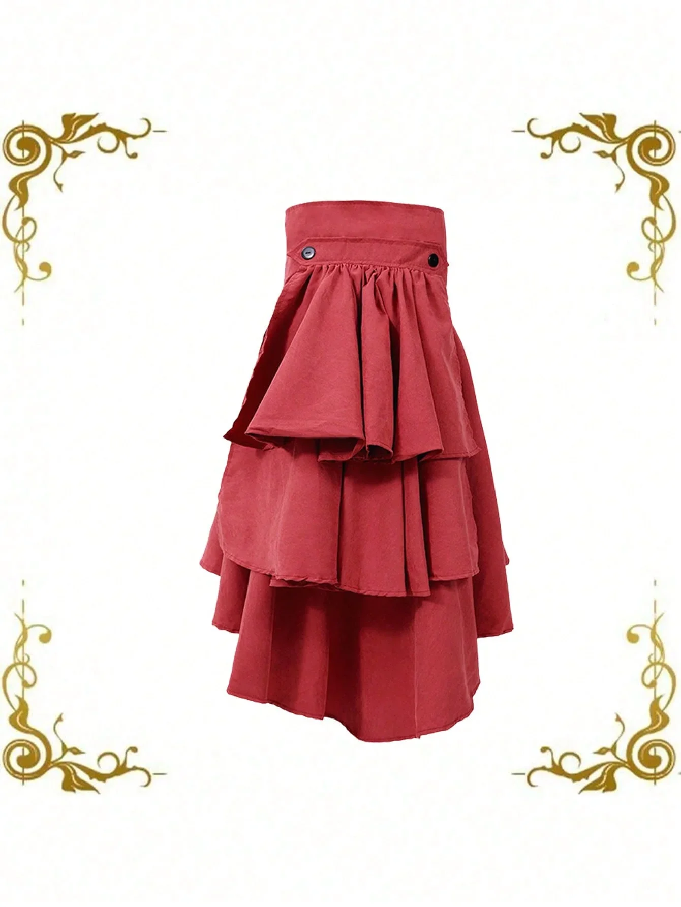 Detachable Overskirt Women Pun - Corset Top Boned 评论和价格