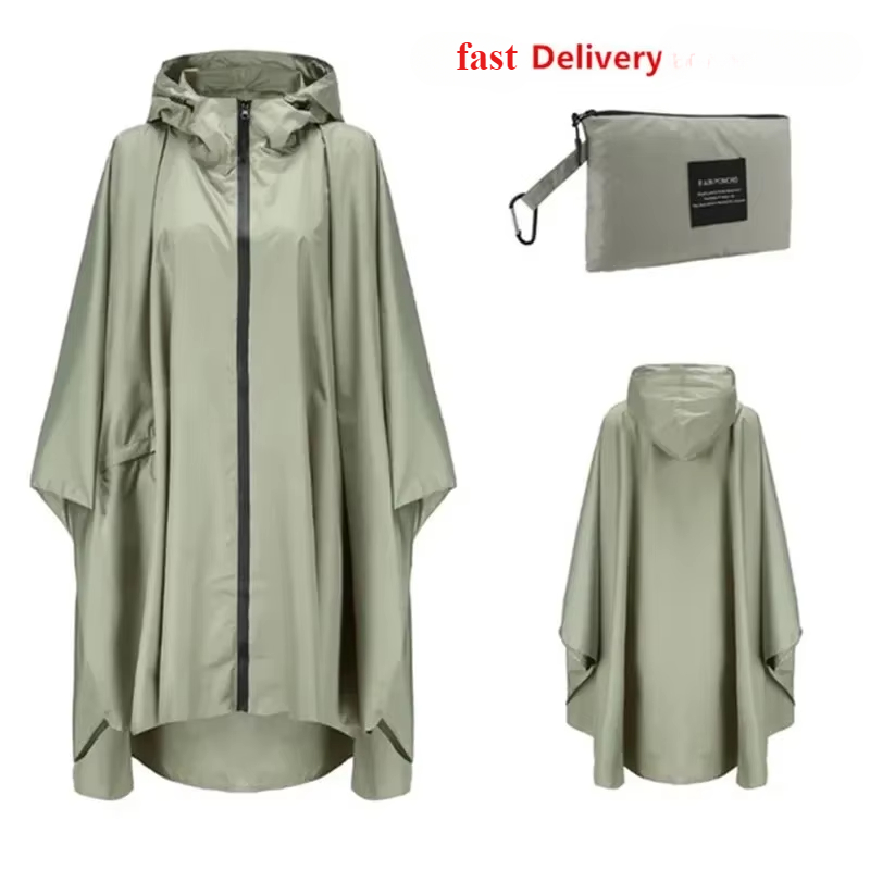 Nylon Motorcycle Adults Rainco - Women'S Fashion Rain Jacket 评论和价格