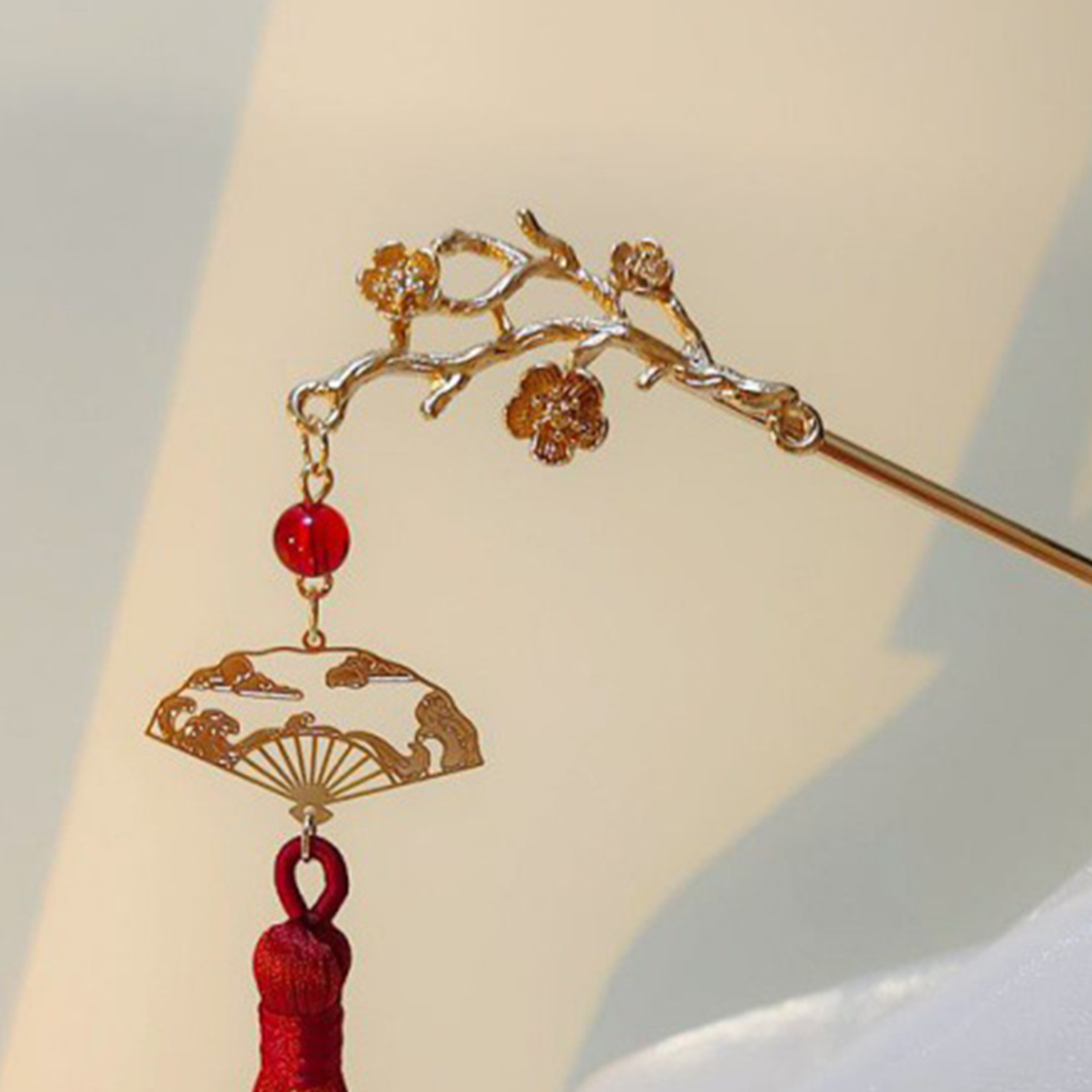 Retro Flower Tassel Hairpin Fo - Women Fashion Hub 评论和价格
