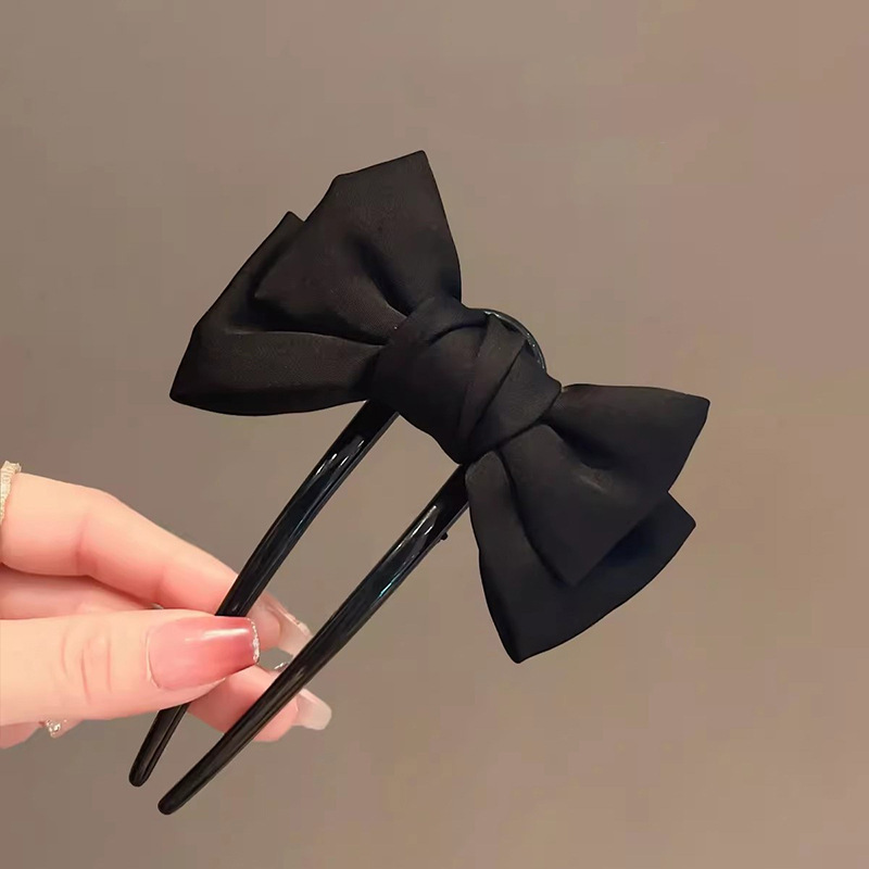 Chic Korean-Style Bow U-Shaped - Women Fashion Hub 评论和价格
