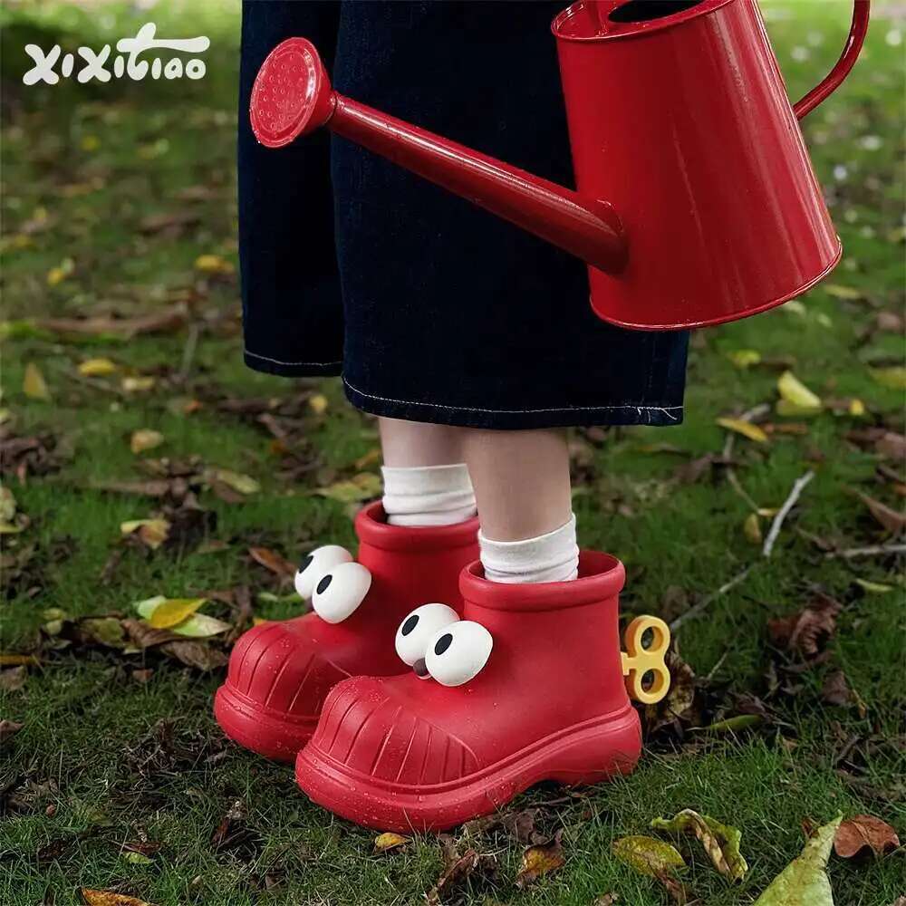 Women Rain Boots Round Toe Big - Women'S Fashion Rain Boots 评论和价格