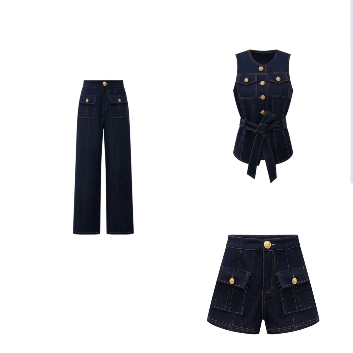 Y2K 2026 new button retro jean - Women'S Fashion Trends 2026 Spring Summer 评论和价格